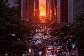 Generic astronomy calculator to calculate times for sunrise, sunset, moonrise, moonset for many cities, with daylight saving time and time zones taken in account. Manhattanhenge July 2018 When And Where To Watch The New York Times