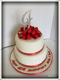 6 40th anniversary cakes frosting photo wedding. 40th Anniversary Cakecentral Com