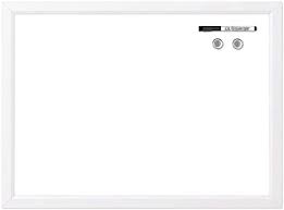 Plastic and foam are inexpensive options for making a big board you can frame and hang on the wall. Amazon Com Quartet Magnetic Whiteboard 17 X 23 Small White Board For Wall Dry Erase Board For Kids Perfect For Home Office Home School Supplies Dry Erase Marker Magnets White Frame