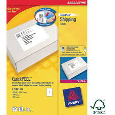 Ideal for printing labels for letters, parcels and much more. Address Labels Avery Laser Address Labels 21 Labels Per Sheet Pack Of 500 Fsc