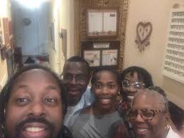 My extended family, Rhonda and Davin from Washington, DC visited us