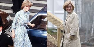 Princess diana (l) and celia mccorquodale (r) in the spencer tiara: The Crown Season 4 Shoots Princess Diana S Wedding Rehearsal