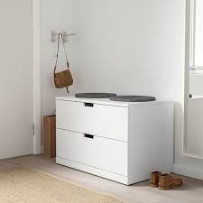 Vous revenez d'une virée chez le géant suédois et vous avez craqué sur l'armoire pax? Nordli Commode 2 Tiroirs Blanc 80x54 Cm Ikea