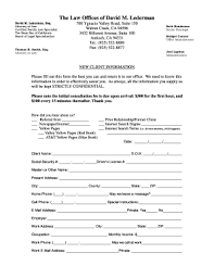 Review the data filled by your leads and qualify. 20 Printable Client Intake Form Law Firm Pdf Templates Fillable Samples In Pdf Word To Download Pdffiller