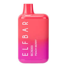 ELFBAR DISP US EDITION BC5000 PUFFS 10CT - PEACH BERRY