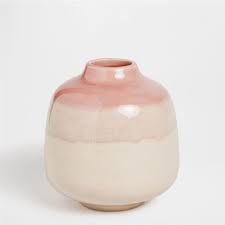 Pink Edged Terracotta Vase Decoration New Collection Zara Home Norway Pottery Vase Handmade Ceramics Vases Decor