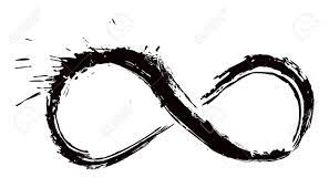 Infinity Symbol Created In Grunge Style Infinity Symbol Art Infinity Symbol Mobius Strip Tattoo