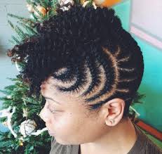 Braiding pulls hair taut so they will be longer than natural hair. 10 Unique Professional Styles For Short Natural Hair Of All Textures Natural Braided Hairstyles Short Natural Hair Styles Natural Braids