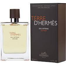 Terre D Hermes Eau Intense Vetiver For Men Eau De Parfum Vetiver Hermes Fragrance