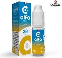 Eliquide Alfaliquid Réglisse 10ml à 4,11 € par 10