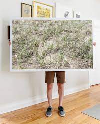 The Easier Way To Make A Giant Frame New Living Room Art Artwork For Living Room Large Framed Art Large Framed Artwork
