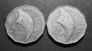 Australia Rare Incuse Millenium 2000 50 Cent Coin Variety