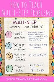 Mastering Multi Step Word Problems Teacher Trap Multi Step Word Problems Word Problems Math Word Problems