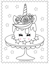 Unicorns can be any colour, so they're the perfect subject for a fun colouring page! Super Sweet Unicorn Coloring Pages Free Printable Colouring Book