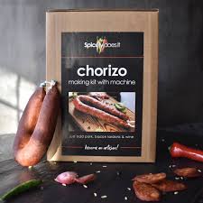 Primitive societies learned that dried berries and spices could be added to dried meat. Make Your Own Chorizo With Machine By Spicely Does It Notonthehighstreet Com