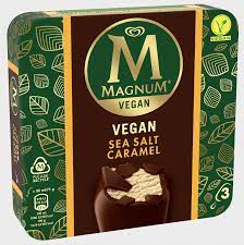 Velvety vegan ice cream encased in our signature chocolate shell. Magnum To Launch Vegan Sea Salt Caramel Ice Cream Bars In The Uk Vegconomist The Vegan Business Magazine