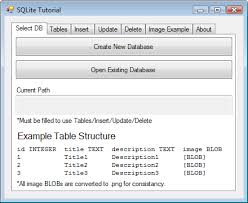 Kirupa Com Sqlite In Vb Net Page 2