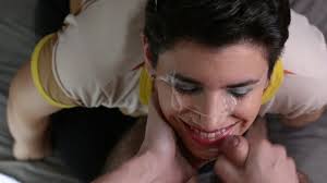 Rubbing Cum on Her Face with My Dick: Argentinian Amateur Porn