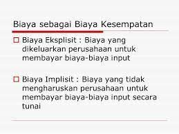 Menghitung biaya eksplisit dan implisit. Pengertian Contoh Sma Perbedaan Biaya Eksplisit Dan Implisit Apa Brainly Co Id