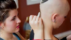 I want to help people heal ... hair isn't what makes you beautiful'