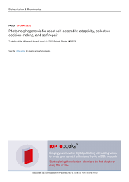 Bee swarm simulator test realm wiki codes is probably the best thing discussed by so many individuals on the web. Pdf Photomorphogenesis For Robot Self Assembly Adaptivity Collective Decision Making And Self Repair