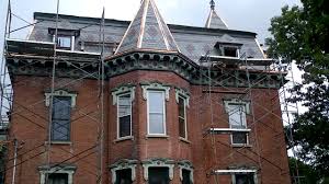 Never before has this residence been offered for sale. Second Empire Victorian Slate Roof And Mansard Restoration Youtube