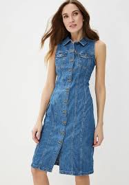 Levis Aubrey Western Denim Dress Sleeveless Denim Dress Denim Dress Womens Denim Dress
