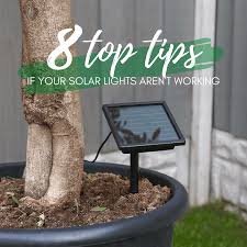 Looking to replace the aa 300mah 1.2v rechargeable batteries in your solar garden lights? 8 Things To Do If Your Solar Powered Lights Aren T Working