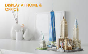 Maybe you would like to learn more about one of these? Amazon Com Cubicfun 3d Puzzles For Adults Newyork Cityline Architecture Building Model Kits Collection Toys Gift Keepsake For Men And Women Statue Of Liberty Empire State Building Chrysler Building 123 Pieces Toys
