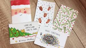 Maybe you would like to learn more about one of these? Diy 5 Easy Christmas Cards Pinterest Craft Tutorial Nunismas Day 6 Youtube