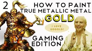 Spray paint aerosol pearlescent gloss metallic shimmer glitter metal plastic. How To Paint True Metallic Metal Series Tmm Gold Youtube