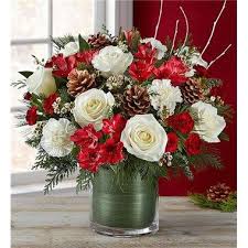 Mixed flowers | premium roses. 1 800 Flowers Spirit Of The Season Arrangement Christmas Floral Arrangements Christmas Flower Arrangements Christmas Flowers