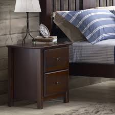 A beautiful, classic nightstand in an understated style made by thomasville furniture in their 'impressions' line. Grain Wood Furniture Shaker 2 Drawer Cherry Solid Wood Nightstand