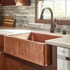 How To Find The Best Kitchen Sink For Your Home Copper Kitchen Sink Farmhouse Sink Kitchen Kitchen Sink Design