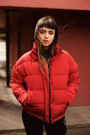 Silence Noise Puffer Jacket Red Puffer Jacket Puffer Jackets Vintage Ski Jacket