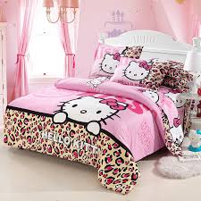 You can never have too many friends. Kids Hello Kitty Bedding Duvet Quilt Cover Bedding Set Twin Queen Cotton Pink Kids Teens At Home Bedding