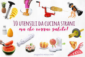 Sono funzionali e disponibili in tanti colori in cucina è importante utilizzare gli utensili giusti, a prescindere dal piatto che vuoi preparare. I 10 Utensili Da Cucina Strani Ma Che Vorrai Subito Misya Magazine