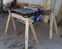 Folding Sawhorse Stand For Portable Table Saw Work Table Best Circular Saw Folding Sawhorse Diy Table Saw