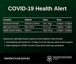 No one knows yet when the phe will end. Sa Health On Twitter Covid 19 Health Alert Locations In Salisbury Downs Blair Athol And Kilburn People Who Attended These Locations At These Times Should Immediately Self Isolate For 14 Days From The Day