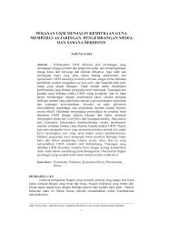 Cara mendapatkan bantuan dana dari dinas sosial syaratnya. Pdf Peranan Ukm Menjalin Kemitraan Guna Memperluas Jaringan Pengembangan Media Dan Sarana Berbisnis
