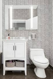 With a little pop of print and color, wallpapers can. 9 Smart And Stylish Ways To Use Wallpaper In Your Bathroom