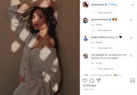Actor athiya shetty and cricketer kl rahul, who are rumoured to be in a relationship for quite some time now, seem to have turned on the pda on social media. K L Rahul Athiya Set Social Media Abuzz Again Rediff Cricket