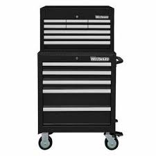 Kmart has top tool chests that are as reliable as they are easy to use. Westward Westward 7cy07 26 W Tool Chest And Cabinet Combination 14 Drawers Black