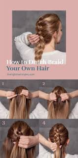 Maybe you would like to learn more about one of these? How To Dutch Braid Your Own Hair Easy Dutch Braid Tutorial