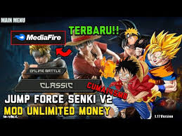 Download terlebih dahulu game tersebut pada tombol button diatas. Jump Force Naruto Senki V2 Mod Unlimited Money Youtube