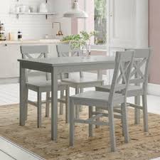 Dining table with chair and bench. Cottage Country Dining Table Sets You Ll Love Wayfair Co Uk