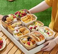 Rectangle Paper Bowls