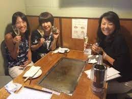 さとうあつこのハワイ不動産 ローカルアスリート女子忘年会 やきやき三輪 hawaii sports decorative tray blog posts