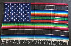 Product titlelightweight fleece blanket mexico flag. Mexican Serape Blanket Flag Del Mex