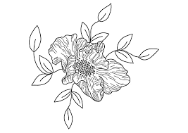 Make a card for a birthday or tell someone how much you love them. Beautiful Flower Coloring Book Razukraski Com